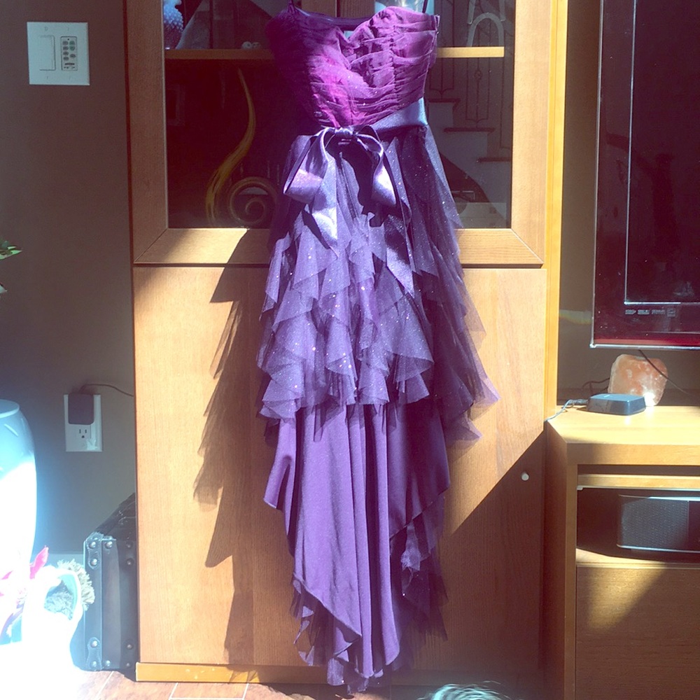 Purple Homecoming Dress